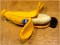 háčkovaný banán