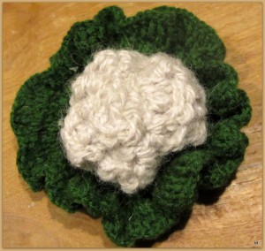 háčkovaný karfiol