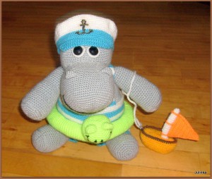 háčkovaný hrošík plavčík
