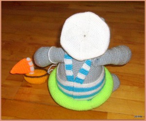 hrošík plavčík zezadu