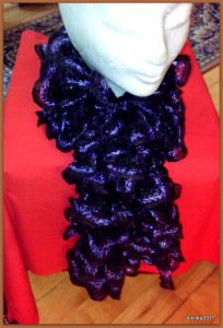 volánková šála Gita