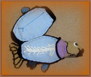 háčkovaná ryba háčkovaná ryba