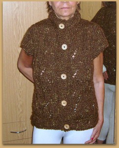 pletená vesta pletená vesta